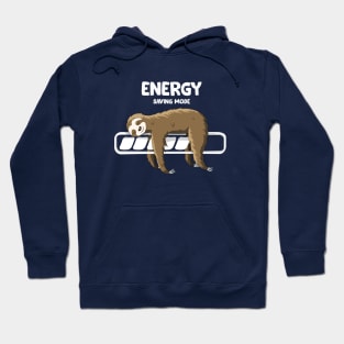 Sloth and energy Hoodie